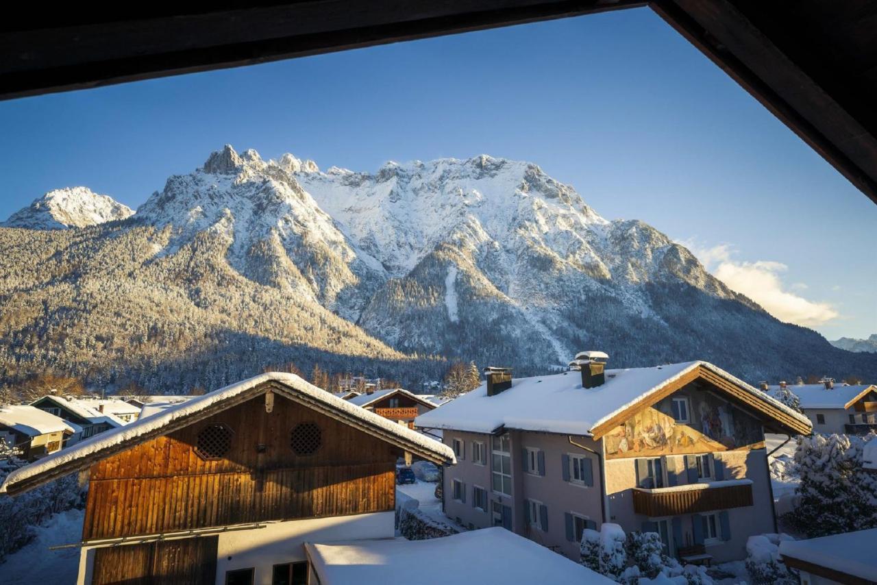 Apartamento Landhaus Braun Mittenwald Exterior foto